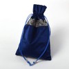BLESSUME Tarot Tablecloth with Tarot Pocket (Blue 2)