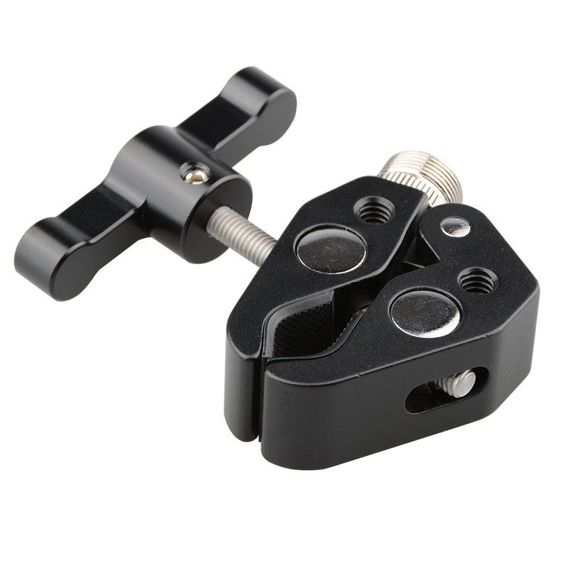 CAMVATE Super Clamp Crab Pliers Clip with 1/4" to 5/8"