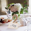 KraftiSky 50 Pack Place Cards for Table Setting with Gold