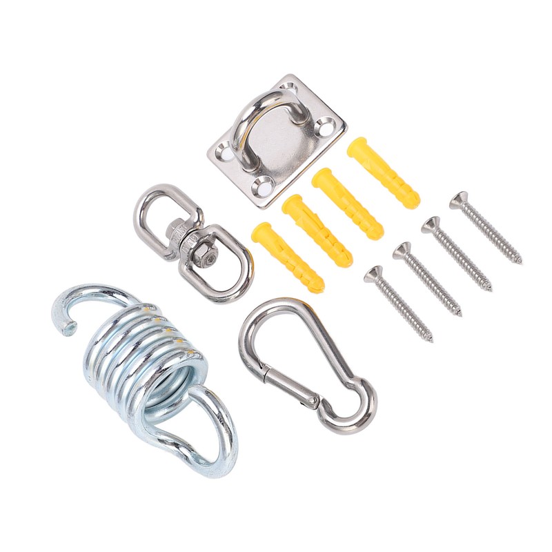 Stainless Steel Ceiling Hammock Hanging Kit 551lb Capacity Suspension Hook