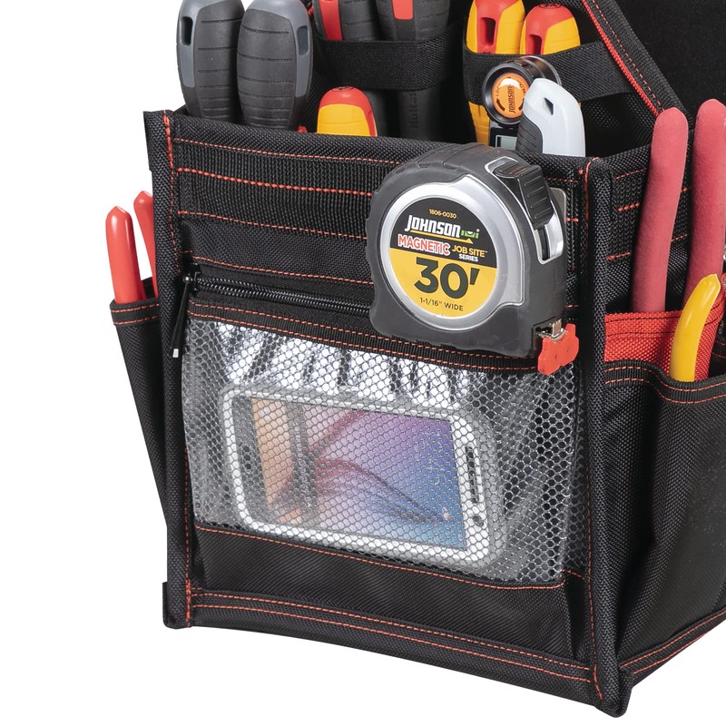 Hultafors Work Gear HT5582 Electrical/Maintenance Tool Carrier, 23 Pockets, Heavy