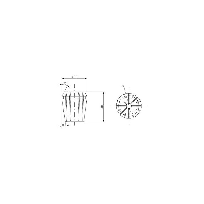 Amana Tool ER32 (CO-134) - Pasadores de resorte (10-11 mm,