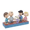 Enesco Jim Shore Peanuts Gang in Christmas PJ's Figurine
