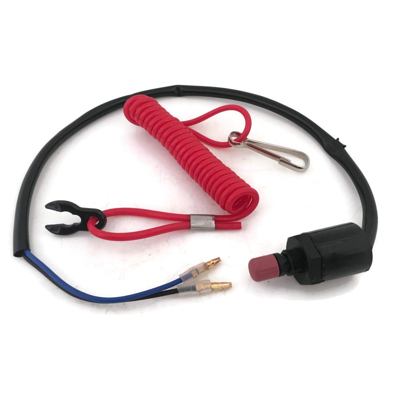 Yamasco Stopswitch Box Stop Switch Box Lanyard Cord Fit Tohatsu