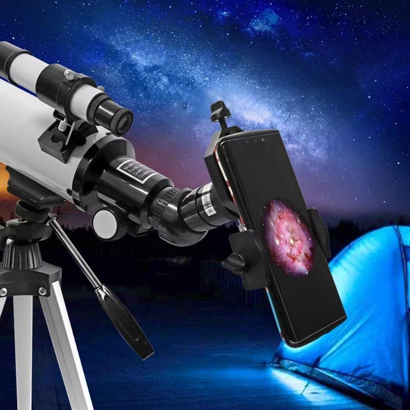 Kivsin Montaje del Adaptador del teléfono del telescopio,Soportes para teléfono