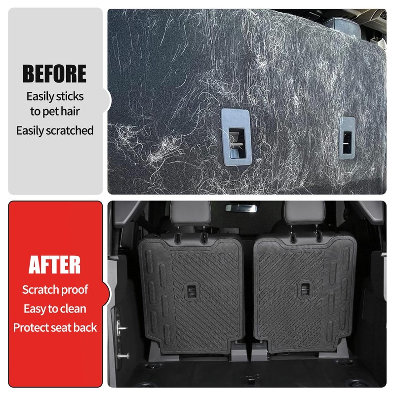 EVGoXMods Rear Seat Back Cover Compatible with Ford Bronco 2