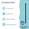 FloraVigo 28 x Erasable Refills, Legami Compatible, Perfect Fit, Clean