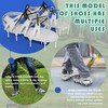 SCHEBLER Lawn Aerator Shoes with Spiked Design &Adjustable Wrap Around