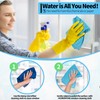 HOMERHYME Microfiber Glass Cleaning Cloth - 12 Pack, 16" x