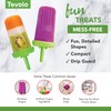 Tovolo Groovy Ice Pop Molds, Green - Set of 6