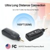 2.4G Dual Wireless Microphone Headset, UHF Wireless Headset Mic and