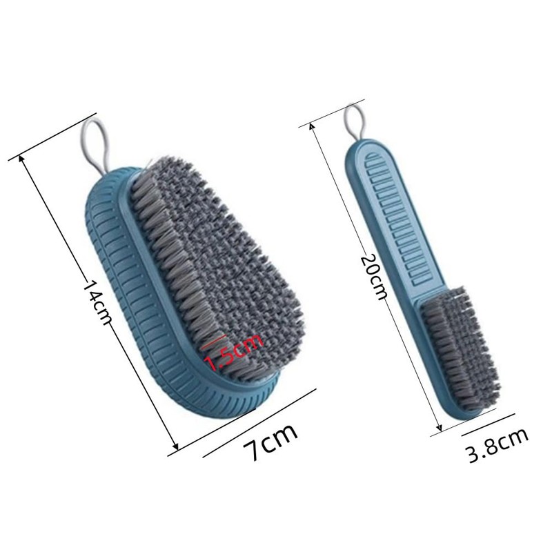 Naisfei 2 PCS Heavy Duty Nail Brush for Cleaning Fingernails,