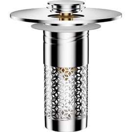 Bathroom Sink Drain Strainer, Universal Sink Drain Pop Up Stopper