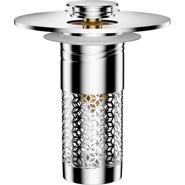 Bathroom Sink Drain Strainer, Universal Sink Drain Pop Up Stopper