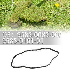 ECSiNG Lawn Mower Drive Belt HTD1160-8M-12 Compatible with Stiga Park 121M / Villa 85 Combi 9585-0085-00/9585-0161-01 Rubber Black Closed Buckle