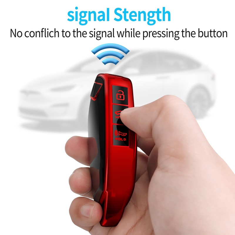 Tukellen for Kia Key Fob Cover,Special Soft TPU Key Case
