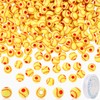 200 Pcs Baseball Beads for Jewelry Making, EVERMARKET Acrylic Sports