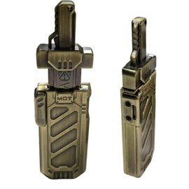 FELIXCONN Metal Splitting Sword: Adult Stress Relief Fidget Toy | Magnetic Ejection Push Slider EDC Desk Gadget with Satisfying Click Sounds | Non-Sharp Metal Gift