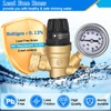 RV Water Pressure Regulator with Adjustable Handle, Water Pressure Regulator