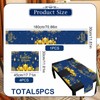 Eid Mubarak Table Runner, Splendid Ramadan Decorations for Home -