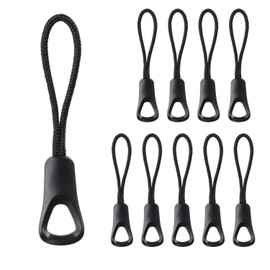 Ocello Zipper Pull, Zipper, Pull, Drawstring, Chuck, Zipper Tab, Easy to Install, (Set of 10)