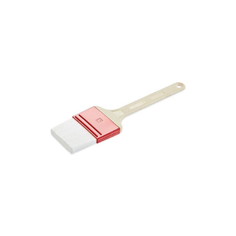 thermohauser Brush with white polyester bristles, brush width 6 cm,