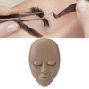 Lash Mannequin Head Reusable Soft Rubber 3D Effects Replaced Eyelids