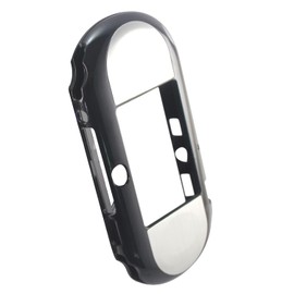 OSTENT Case Aluminum Metal Skin Protective Cover for Sony PSVita PSV PCH-2000 (Silver)