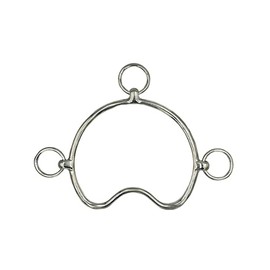 Equine Smile ES0070 Chifney Steiger Bit for Pony Stainless Steel (11.5 cm)