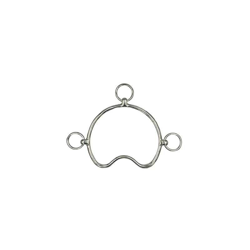 Equine Smile ES0070 Chifney Steiger Bit for Pony Stainless Steel