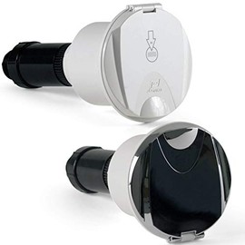 wellenshop ABS fresh water onboard passage straight plastic land connection sea water connection water socket water connection boat colour straight white