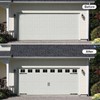Eapele Magnetic Garage Door Decoration Kit Include Faux Windows Hinges