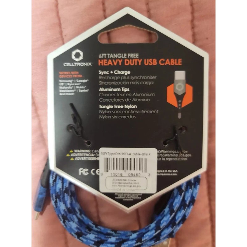 celltronix NEW Pick Any 2 -Celltronix 6' Tangle Free Heavy
