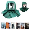 Sand Blasting Hood Cap Canvas Shawl Sandblaster Protective Face Cover