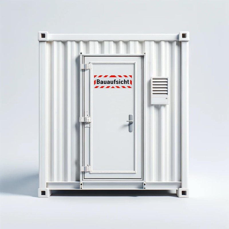 LOHOFOL Magnetic Sign Bauaufsicht | Magnetic Sign | Available in