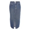 Noisy may Women's Skirt, Medium blue (medium blue denim)
