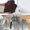 ZLR Silicone Dish Drying Mat for Kitchen Counter, Eco-Friendly Quick