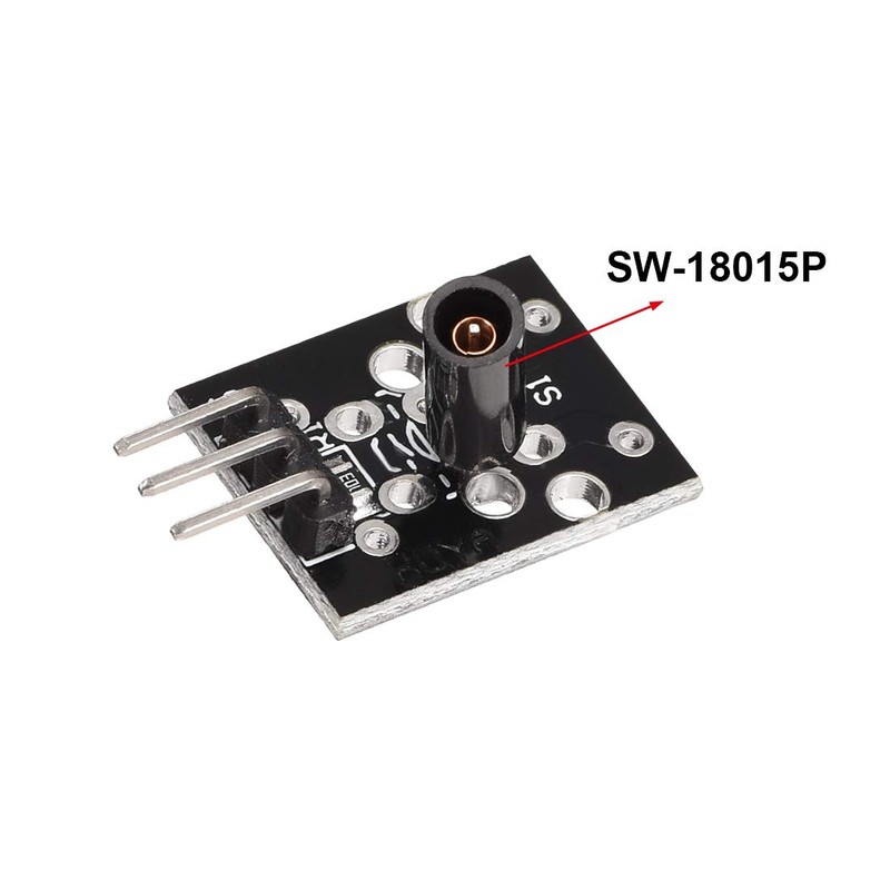 uxcell KY-002 SW-18015P Shock Vibration Switch Sensor Module for Arduino
