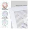Aswalling Bathroom Exhaust Fan Cover with Springs Replacement Parts for