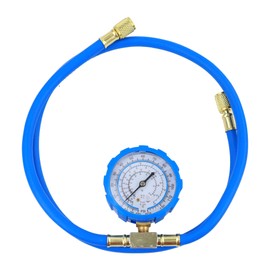 Wisepick AC R134A Refrigerator Freon Recharge Kit, with R134a Piercing Self-Sealing Can Tap, BPV31 Bullet Piercing Valves, R12 R22 Convert Tank Adapter, R134a Quick Coupler, Valve Core Remover