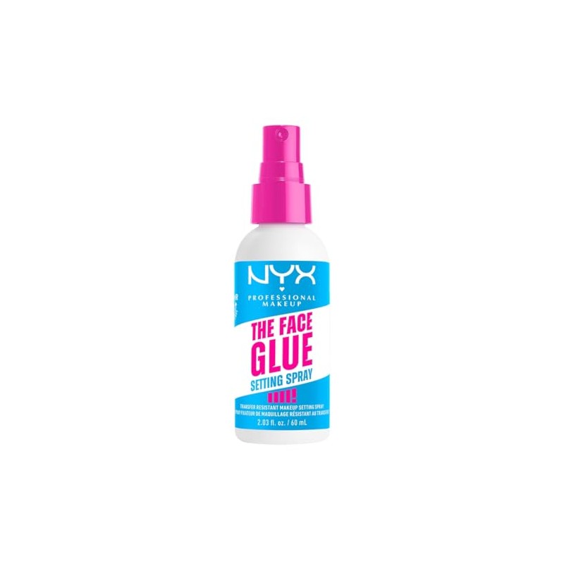 NYX Professional Makeup Face Glue Setting Spray, spray fijador de