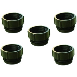 Dafna 2" Female NPT x 2" Male Buttress Bung Polypropylene Adapters Set of 5