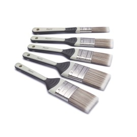 Harris Seriously Good No Loss Paint Brushes for Walls and Ceilings, 5 Brush Pack, 0.5" 1" 1.5" 2"