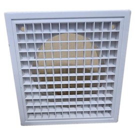 SHMOX Egg Crate Grille Vent | Extractor Vent Cover (White)