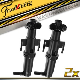 2x Headlight Cleaning Washer Nozzle Front Left Right for 5 Series F10 F18 F07 F11 2009-2016 61677377668