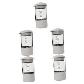 FOMIYES 5pcs Scalp Massager Hair Growth Applicator Essential Oil Scalp Massage Device 8ml