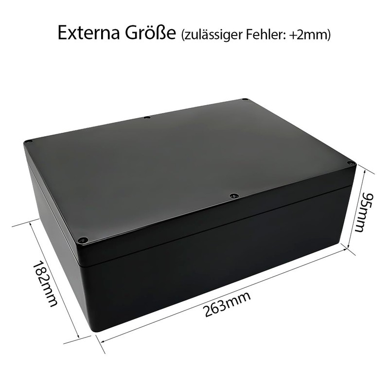 LeMotech Project Box ABS Plastic Distribution Box IP65 Waterproof Electrical