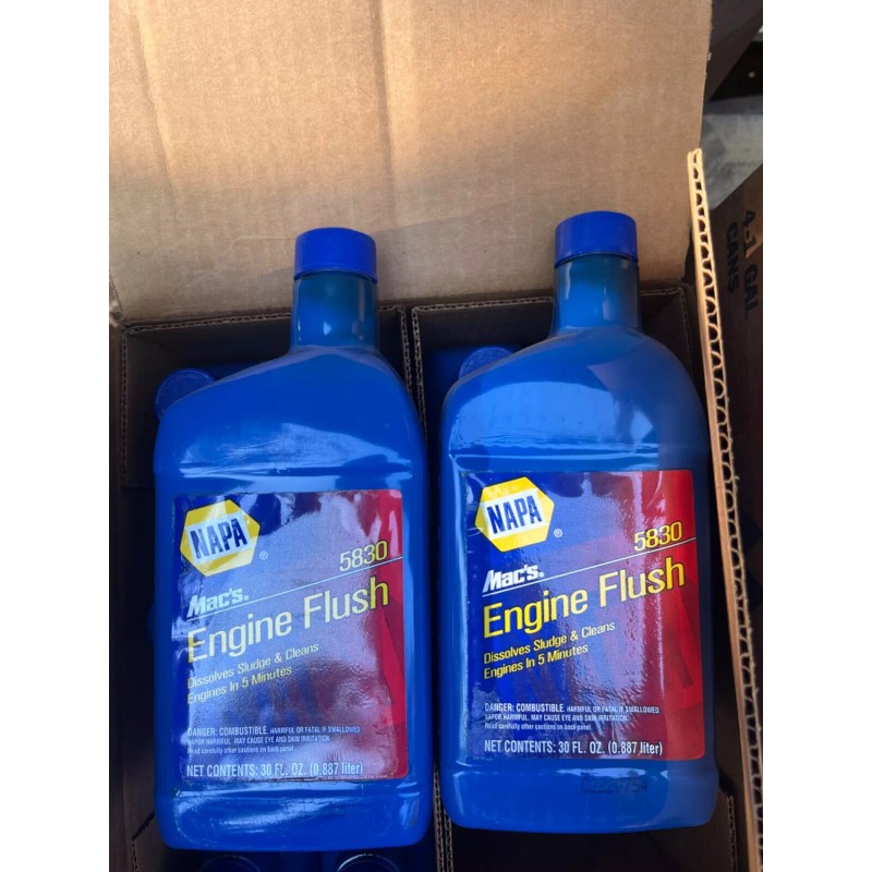 NAPA New Old Stock 2 Bottles of NAPA Mac's Engine