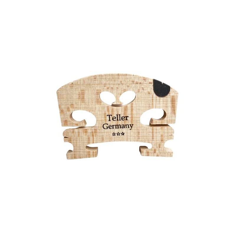 Teller Violin Bridge Easy Set-in Pieces Pre-Cut with File (4/4,