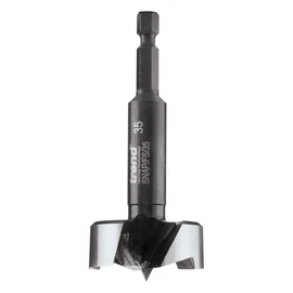 Trend Snappy Forstner 35mm Short Bit for Accurate Hole Drilling, Quick Release System, Carbon Steel, SNAP/FS/35